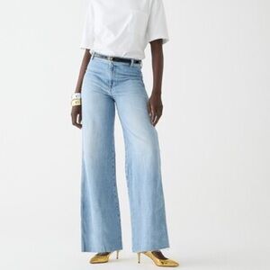 J Crew • Point Sur Vintage Slim Wide-leg Jeans